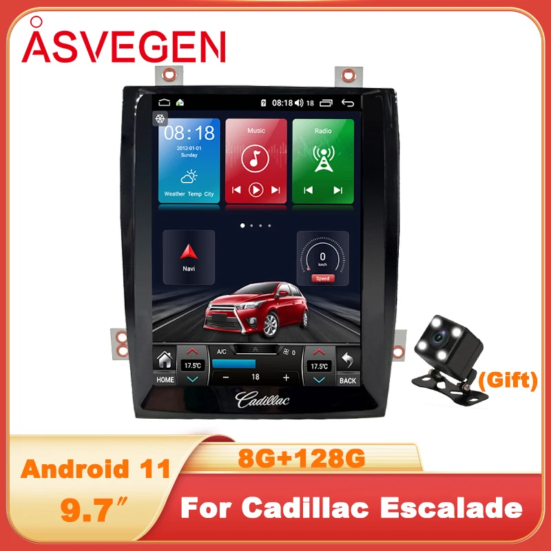 9.7” Android 11 Car Radio Audio Player For Cadillac Escalade 128G Multimedia Stereo GPS Navigation Wireless CarPlay Android Auto
9.7” Android 11 Car Radio Audio Player For Cadillac Escalade 128G Multimedia Stereo GPS Navigation Wireless CarPlay Android Auto