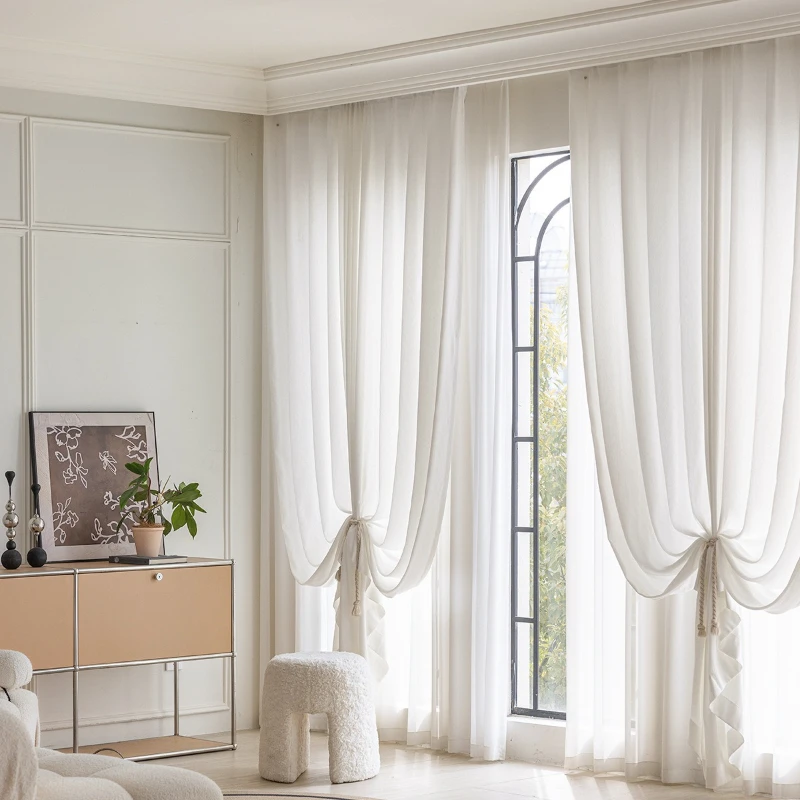 Luxury Begonia Sun Screen Gauze Light-proof and Opaque Bay Window Jacquard Custom Size Curtains for Living Dining Room Bedroom
Luxury Begonia Sun Screen Gauze Light-proof and Opaque Bay Window Jacquard Custom Size Curtains for Living Dining Room Bedroom