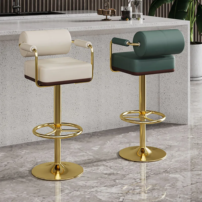 Cushion Metal Bar Stool Design Telescopic Personalized Adjustable Height Party Chairs White Luxury Taburetes De Bar Furniture
Cushion Metal Bar Stool Design Telescopic Personalized Adjustable Height Party Chairs White Luxury Taburetes De Bar Furniture