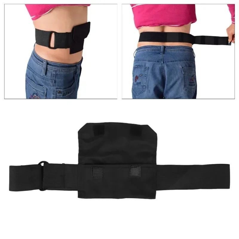 Belt Tube Holder with Bag Pocket Adjustable Peritoneal Tube Protection Rubber Band for Patients 
Belt Tube Holder with Bag Pocket Adjustable Peritoneal Tube Protection Rubber Band for Patients