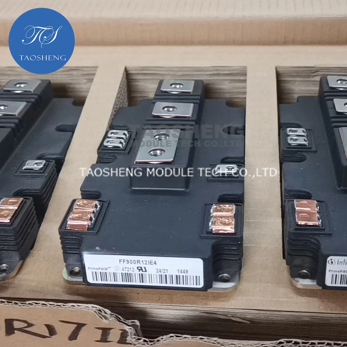 1 шт. FF900R12IE4 900A/1200V Новый и оригинальный IGBT-модуль【TAOSHENG】 # TS151
1 шт. FF900R12IE4 900A/1200V Новый и оригинальный IGBT-модуль【TAOSHENG】 # TS151