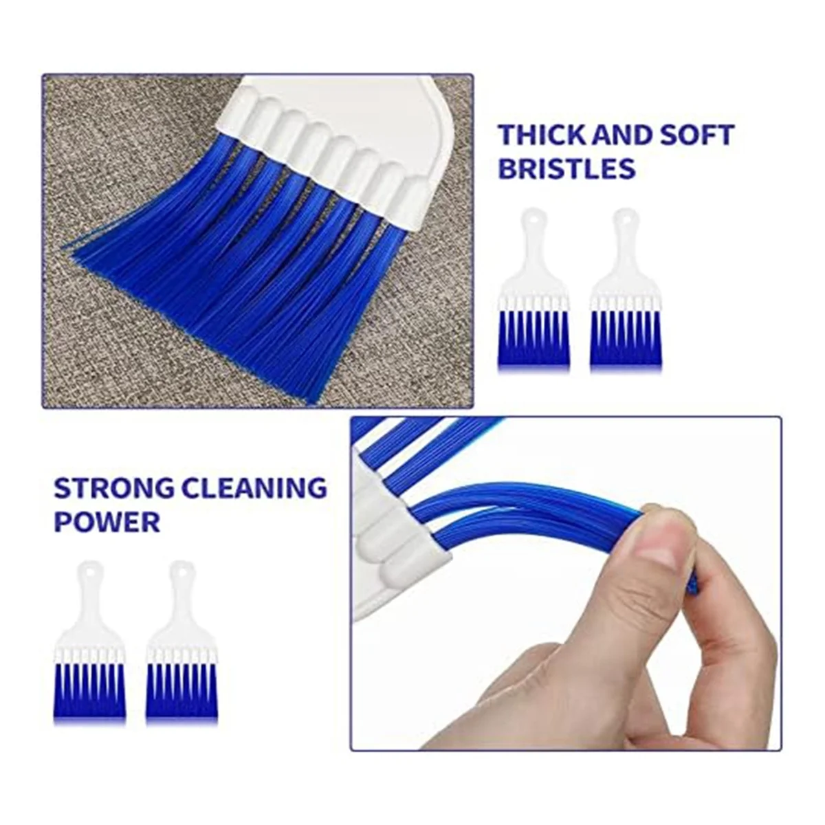 16PCS Air Conditioner Condenser Cleaning Brush Refrigerator Coil Brush HVAC Coil Cleaning Small Plastic Stirring Brush
16PCS Air Conditioner Condenser Cleaning Brush Refrigerator Coil Brush HVAC Coil Cleaning Small Plastic Stirring Brush