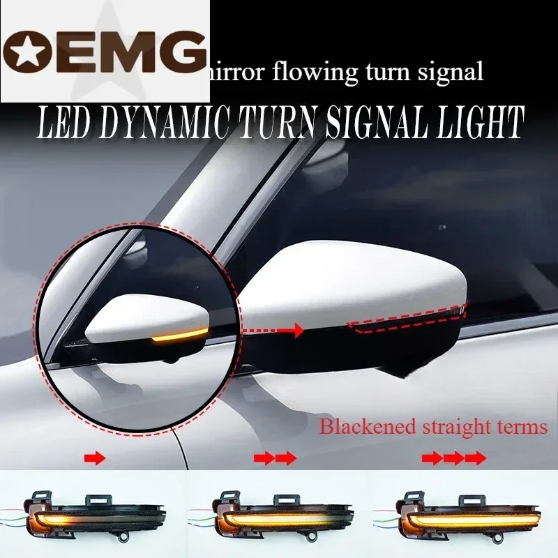 For MG HS Pilot PHEV Pilot Rearview Mirror, Yellow Light Flowing Water Turn Signal Modification