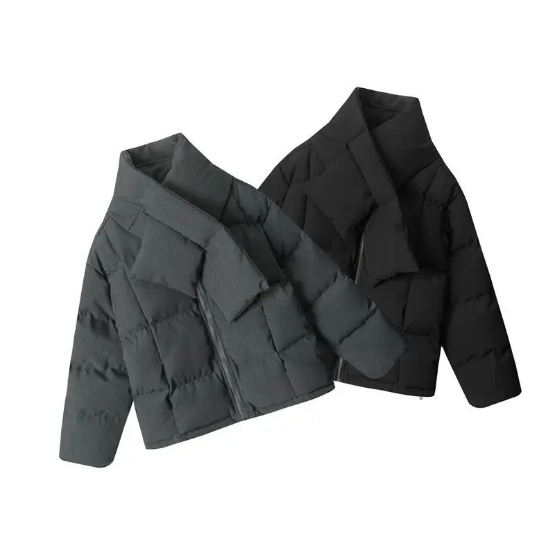 HeyHenry2025 Утепленная свободная куртка в корейском стиле из хлопка для мужчин и женщин, парные зимние теплые пальто с шарфом
HeyHenry2025 Утепленная свободная куртка в корейском стиле из хлопка для мужчин и женщин, парные зимние теплые пальто с шарфом