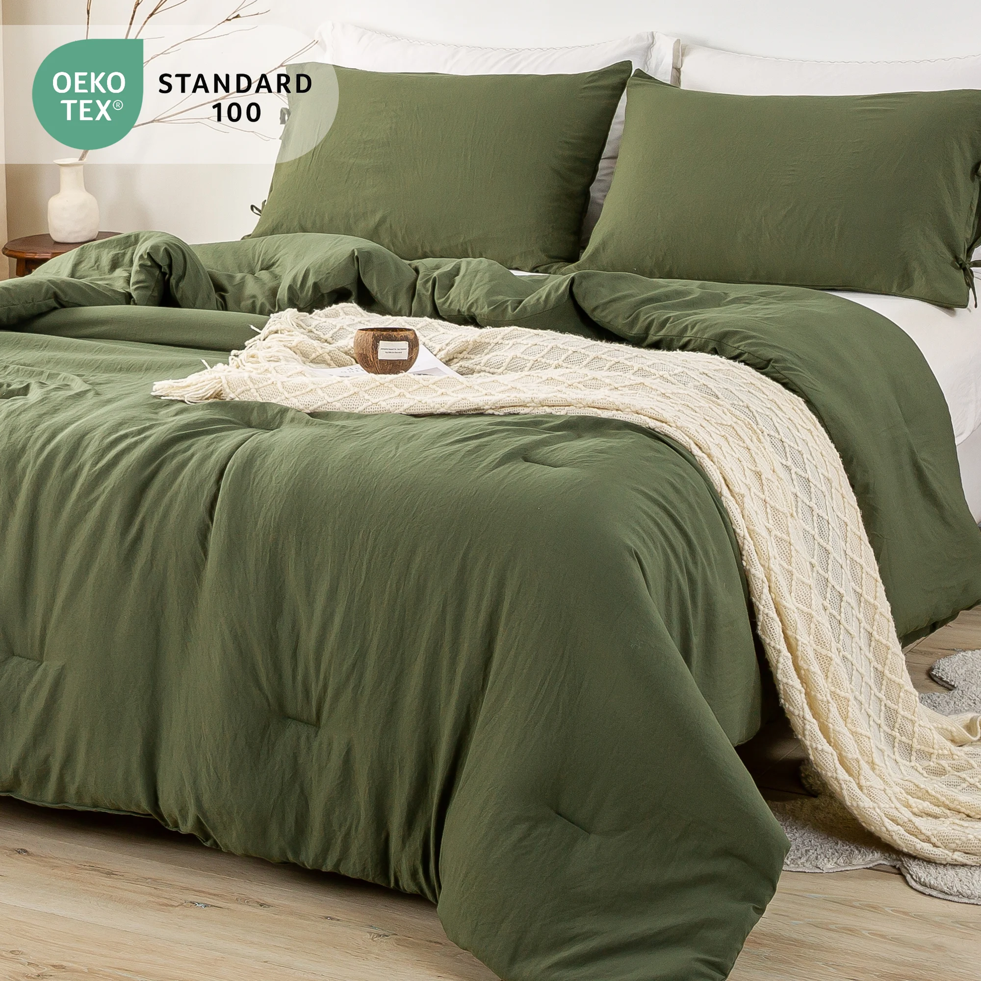 Comfortable Bed Down Alternative Blanket Comforter king Pillowcase,Ultra-Soft Bedding King Size,Lightweight but Warm All Season
Comfortable Bed Down Alternative Blanket Comforter king Pillowcase,Ultra-Soft Bedding King Size,Lightweight but Warm All Season