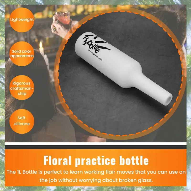 Premium-4X White Flair Bartender Bartending Practice Silicone Bar Pub Bottle Wine Cocktail Shaker
Premium-4X White Flair Bartender Bartending Practice Silicone Bar Pub Bottle Wine Cocktail Shaker