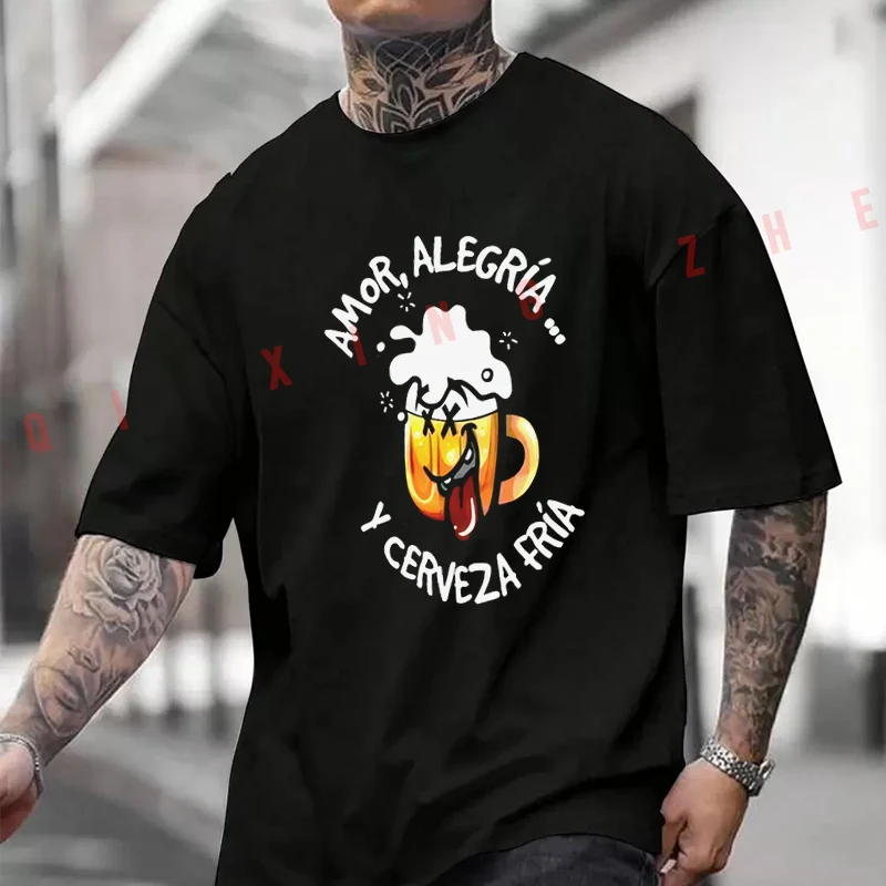 Men T-Shirt Creative Amor Alegria Graphic Motorcycle Cotton Men‘s T-Shirt O-neck Short Sleeve Fashion Hip Hop Tops Tee
Men T-Shirt Creative Amor Alegria Graphic Motorcycle Cotton Men‘s T-Shirt O-neck Short Sleeve Fashion Hip Hop Tops Tee
