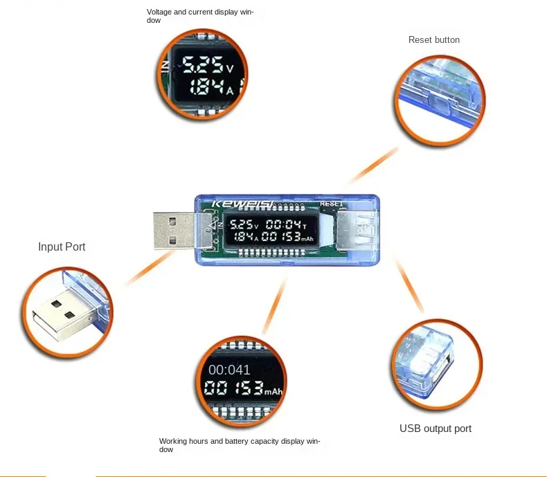 USB-тестер батарей KWS-V20: измеритель напряжения, тока, емкости и мощности
USB-тестер батарей KWS-V20: измеритель напряжения, тока, емкости и мощности