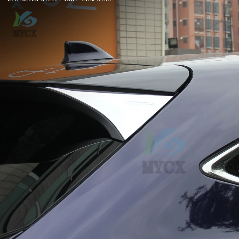 Rear Roof Spoiler Wing Side Sticker Trim Cover For Toyota Harrier 2022 Car Back Rear Window Decoration Gloss Black /Carbon Look
Rear Roof Spoiler Wing Side Sticker Trim Cover For Toyota Harrier 2022 Car Back Rear Window Decoration Gloss Black /Carbon Look