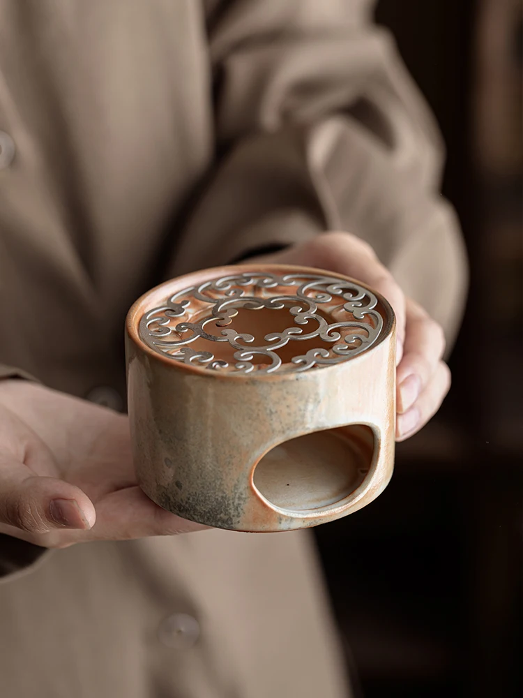 Маленькая дровяная плита для заваривания чая, подогреватель чая, свеча, керамическая нагревательная основа, набор для подогрева чая в стиле ретро
Маленькая дровяная плита для заваривания чая, подогреватель чая, свеча, керамическая нагревательная основа, набор для подогрева чая в стиле ретро