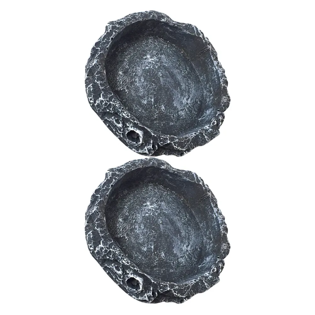 2pcs Reptile Water Food Bowl Durable Feeding Dish Turtle Lizard Snake Gecko Small Pet Stable Base Smooth Edges Terrarium Bowls
2pcs Reptile Water Food Bowl Durable Feeding Dish Turtle Lizard Snake Gecko Small Pet Stable Base Smooth Edges Terrarium Bowls
