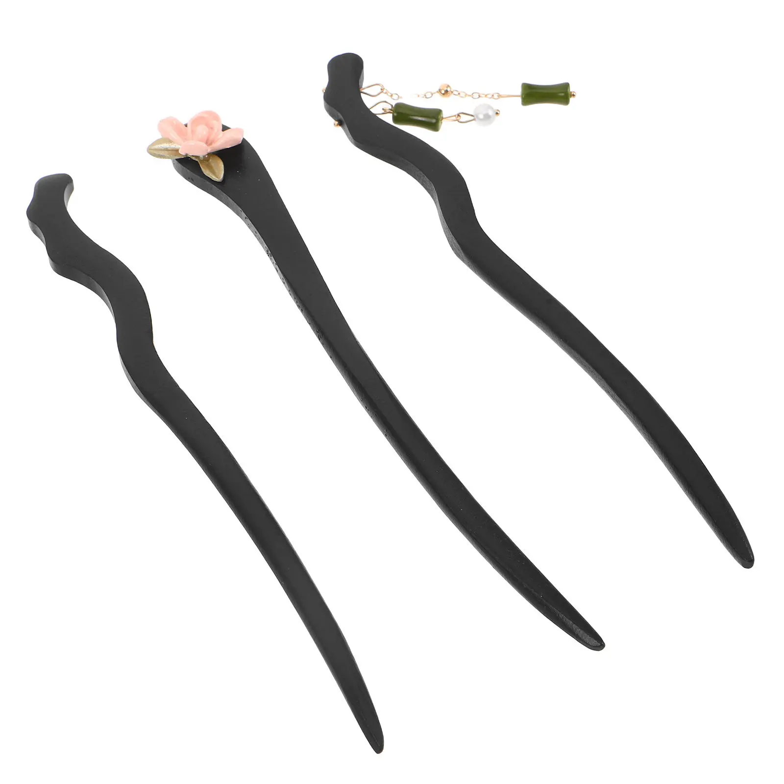 3Pcs Vintage Wood Hair Sticks Chinese Hairpin Dual Bamboo Design Flower Updo Clips Bun Holders Traditional Asian Hair Styling
3Pcs Vintage Wood Hair Sticks Chinese Hairpin Dual Bamboo Design Flower Updo Clips Bun Holders Traditional Asian Hair Styling