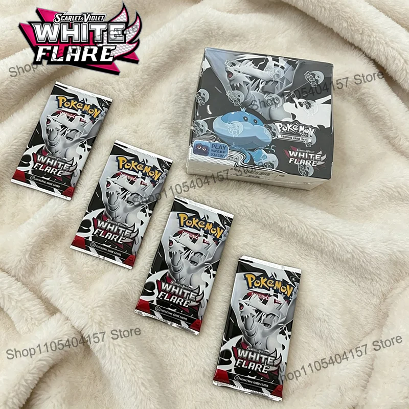 360Pcs Pokemon Cards Scarlet Violet White Flare Booster Packs English TCG English Trading Cards Game Collection Toys Kids Gifts
360Pcs Pokemon Cards Scarlet Violet White Flare Booster Packs English TCG English Trading Cards Game Collection Toys Kids Gifts