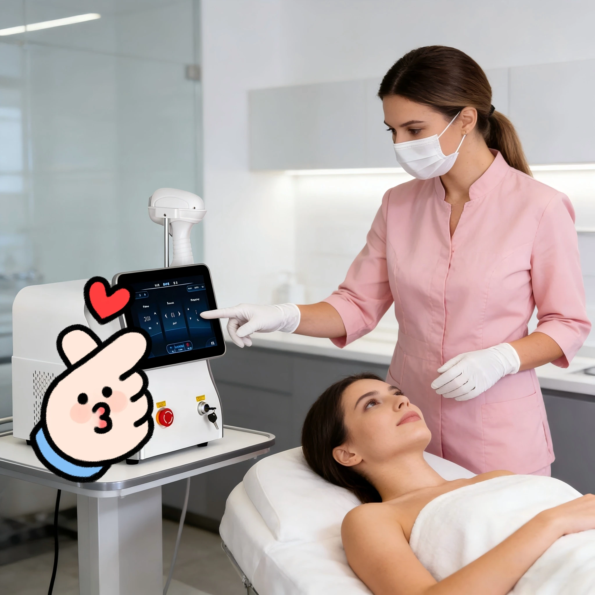 Advanced Diode Laser Hair Removal Machine With Cooling Technology Permanent Painless Hair Removal Device For Beauty Salon Clinic
Advanced Diode Laser Hair Removal Machine With Cooling Technology Permanent Painless Hair Removal Device For Beauty Salon Clinic