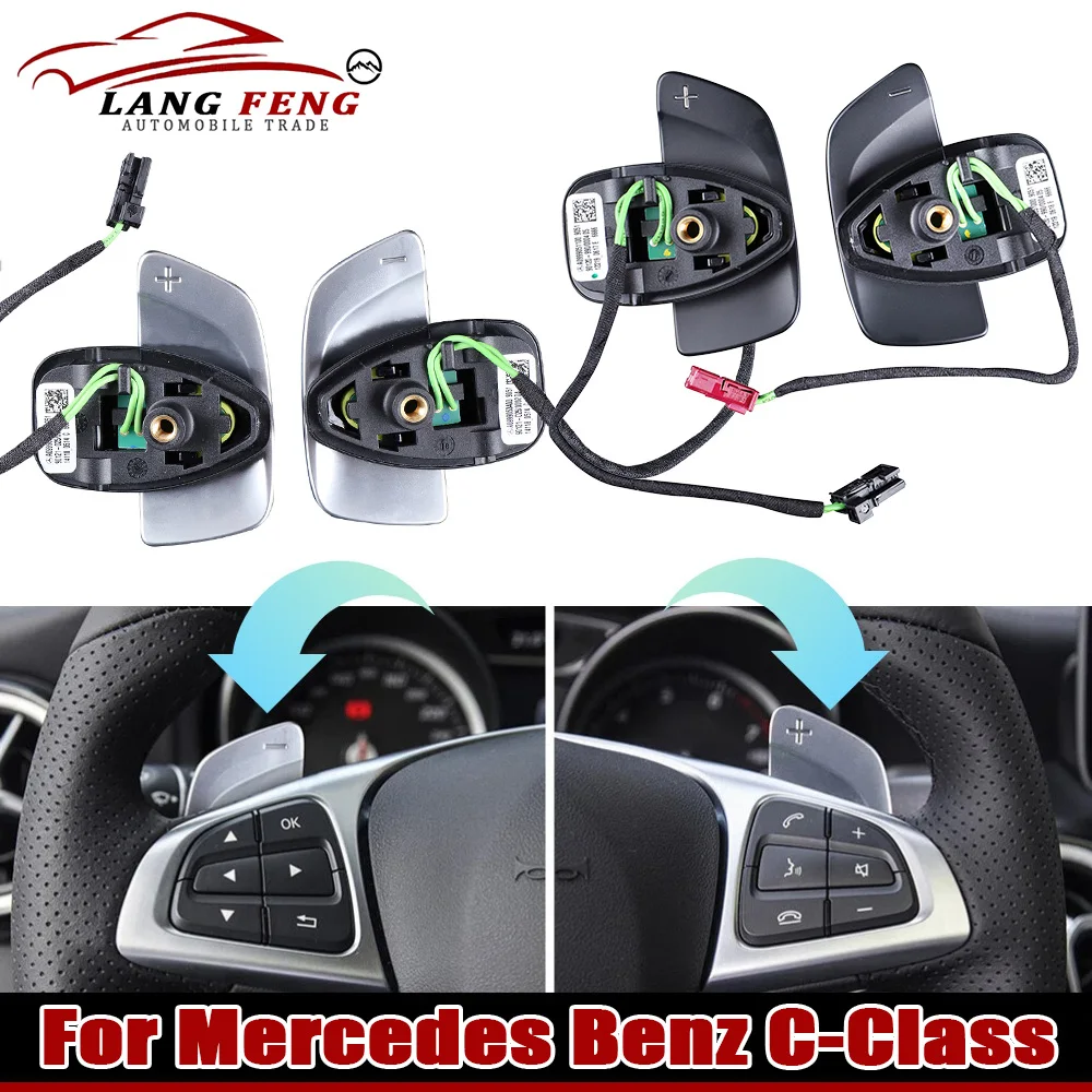 1Pair New For Mercedes Benz C-Class Steering Wheel Paddles E260 GLC300L GLA180 GLB45 A200 V260L Vito Shift Paddles
1Pair New For Mercedes Benz C-Class Steering Wheel Paddles E260 GLC300L GLA180 GLB45 A200 V260L Vito Shift Paddles