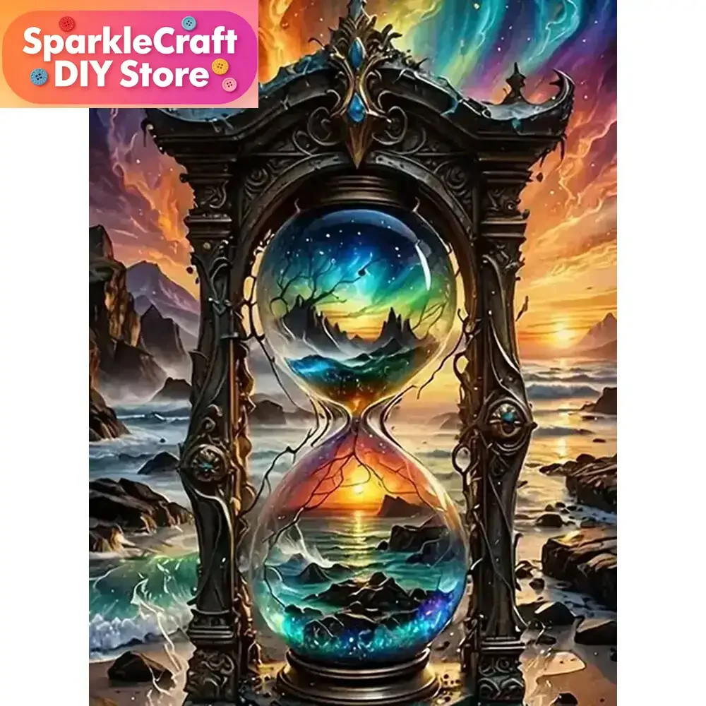 1PC frameless Diamond Painting Hourglass Landscape Mosaic Seaside DIY Full Square Round Diamond Embroidery Sunset Holiday Gifts
1PC frameless Diamond Painting Hourglass Landscape Mosaic Seaside DIY Full Square Round Diamond Embroidery Sunset Holiday Gifts