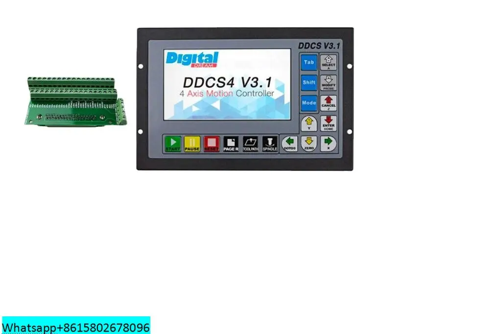 DDCSV3.1 3/4 оси G-код Автономный контроллер CNC контроллер для сверления фрезерования с ЧПУ
DDCSV3.1 3/4 оси G-код Автономный контроллер CNC контроллер для сверления фрезерования с ЧПУ