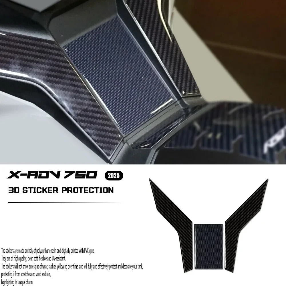 For X-ADV 750 Stickers 3D Motorcycle Stickers Protective Tank Pad Decorative Accessories Xadv750 X ADV 750 X ADV750 2021-2025
For X-ADV 750 Stickers 3D Motorcycle Stickers Protective Tank Pad Decorative Accessories Xadv750 X ADV 750 X ADV750 2021-2025