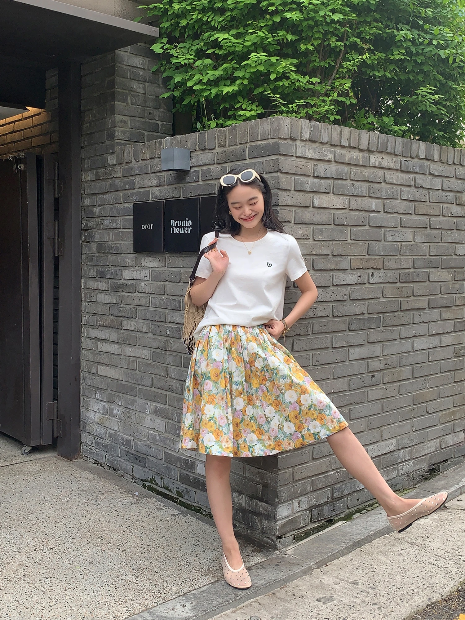 Limited Edition Pusumede Printed A-Line Midi Skirt Women's Mid-Waist Cotton Umbrella Skirt Oil Painting Sle f-length Skirt
Limited Edition Pusumede Printed A-Line Midi Skirt Women's Mid-Waist Cotton Umbrella Skirt Oil Painting Sle f-length Skirt