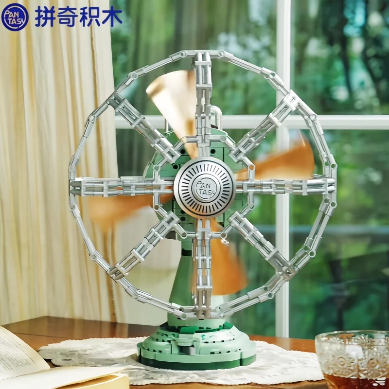 Конструктор Pantasy: Настольный ретро-вентилятор, сборная модель, настольные украшения, пазлы-кирпичики, игрушки из микро-деталей, креативные подарки
Конструктор Pantasy: Настольный ретро-вентилятор, сборная модель, настольные украшения, пазлы-кирпичики, игрушки из микро-деталей, креативные подарки