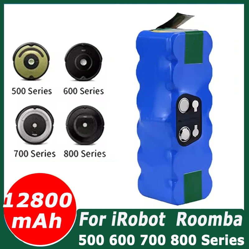 14.4V For iRobot Roomba Battery 500 600 700 800 900 Series 510 530 550 650 770 780 790 870 880 960 980 Vacuum Cleaner Bateria
14.4V For iRobot Roomba Battery 500 600 700 800 900 Series 510 530 550 650 770 780 790 870 880 960 980 Vacuum Cleaner Bateria