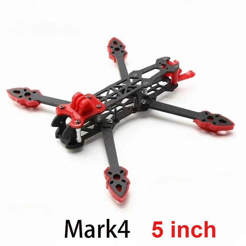 Mark4 5-дюймовая рама FPV из цельноуглеродного волокна с деталями с 3D-печатью (Hua Fei FGP), кронштейны толщиной 5 мм
Mark4 5-дюймовая рама FPV из цельноуглеродного волокна с деталями с 3D-печатью (Hua Fei FGP), кронштейны толщиной 5 мм