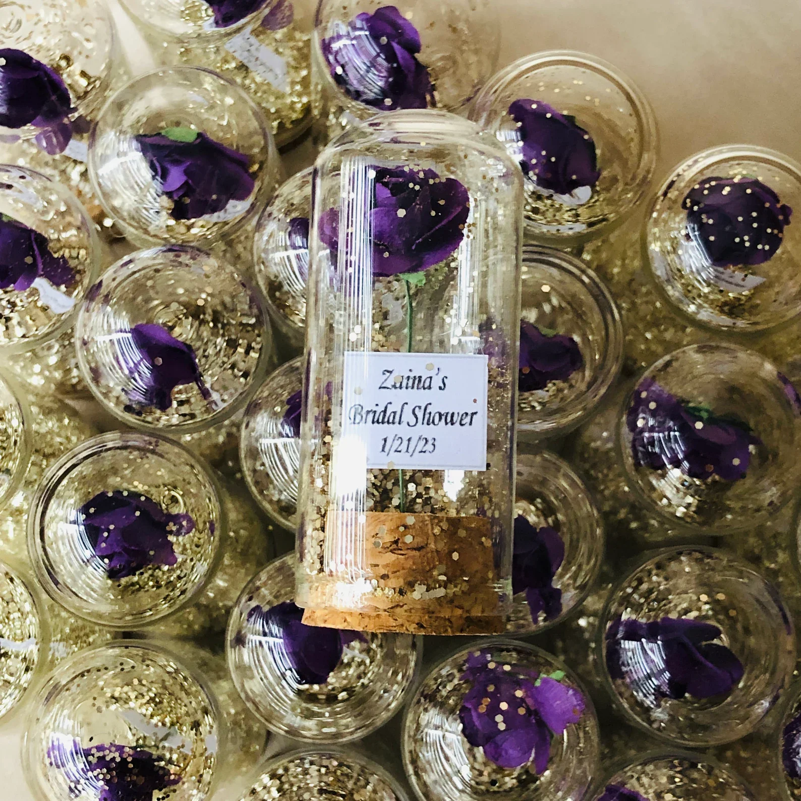 10Pcs Gold Glitter Flower Vases with Personalized Name Tags, Perfect for Wedding Centerpieces, Ideal Wedding Decor In Bulk Brida
10Pcs Gold Glitter Flower Vases with Personalized Name Tags, Perfect for Wedding Centerpieces, Ideal Wedding Decor In Bulk Brida