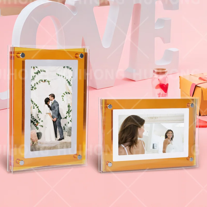 Customized. Orange Acrylic Valentine's Day Electronic Photo Frame Fantasy Photo Digital Player
Customized. Orange Acrylic Valentine's Day Electronic Photo Frame Fantasy Photo Digital Player