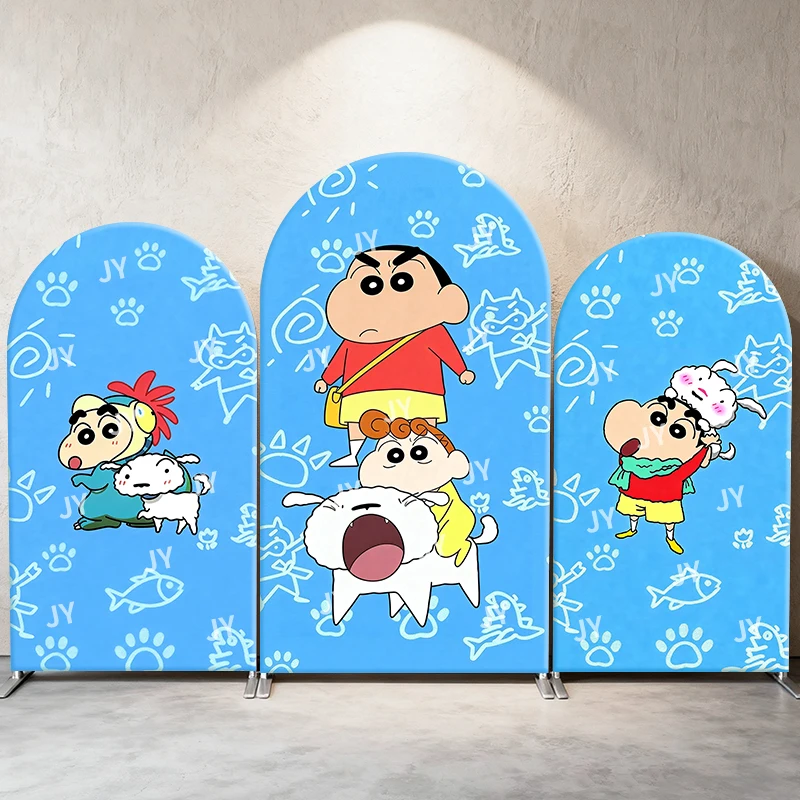 Crayon Shin Chan Blue Adventure Theme Arch Backdrop Cover Shiro Dog Riding Cartoon Kids Birthday Baby Shower Party Photo Booth
Crayon Shin Chan Blue Adventure Theme Arch Backdrop Cover Shiro Dog Riding Cartoon Kids Birthday Baby Shower Party Photo Booth