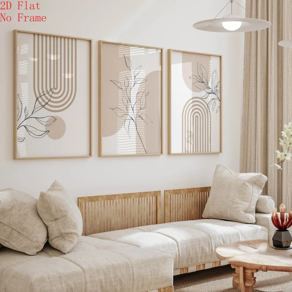 3pcs Neutral Beige Plant Canvas Printing Simple Line Geometric Wall Art Poster for Modern Living Room Scandinavian Home Decor
3pcs Neutral Beige Plant Canvas Printing Simple Line Geometric Wall Art Poster for Modern Living Room Scandinavian Home Decor