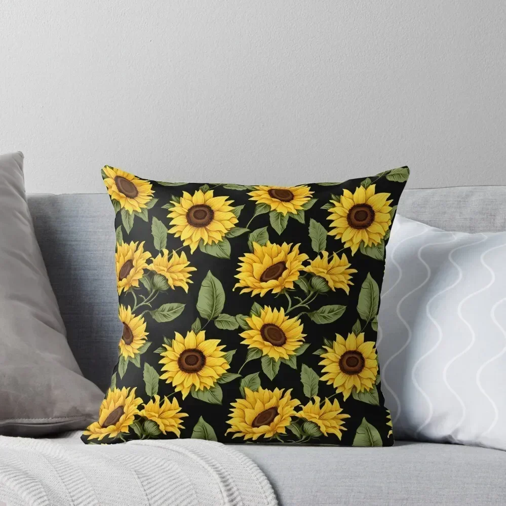 Sunflower pattern in black Throw Pillow Luxury Sofa Cushions luxury throw pillow covers Cushion Cover Set pillow
Sunflower pattern in black Throw Pillow Luxury Sofa Cushions luxury throw pillow covers Cushion Cover Set pillow