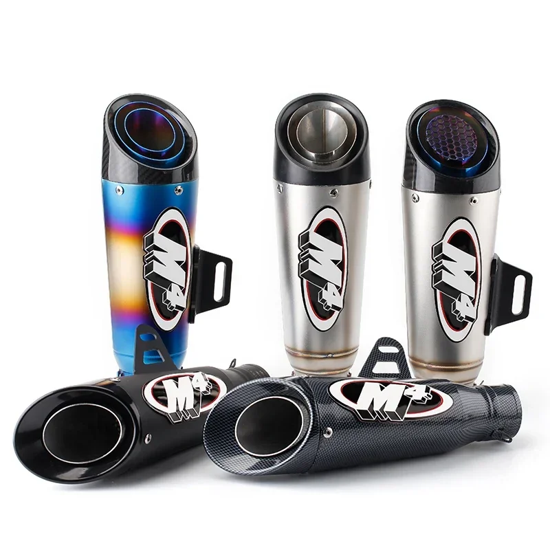 TF/Motorcycle refitted sports car M4 inclined vent pipe Ninja horizon 51mm 60mm universal Street bomb M4 exhaust pipe.
TF/Motorcycle refitted sports car M4 inclined vent pipe Ninja horizon 51mm 60mm universal Street bomb M4 exhaust pipe.