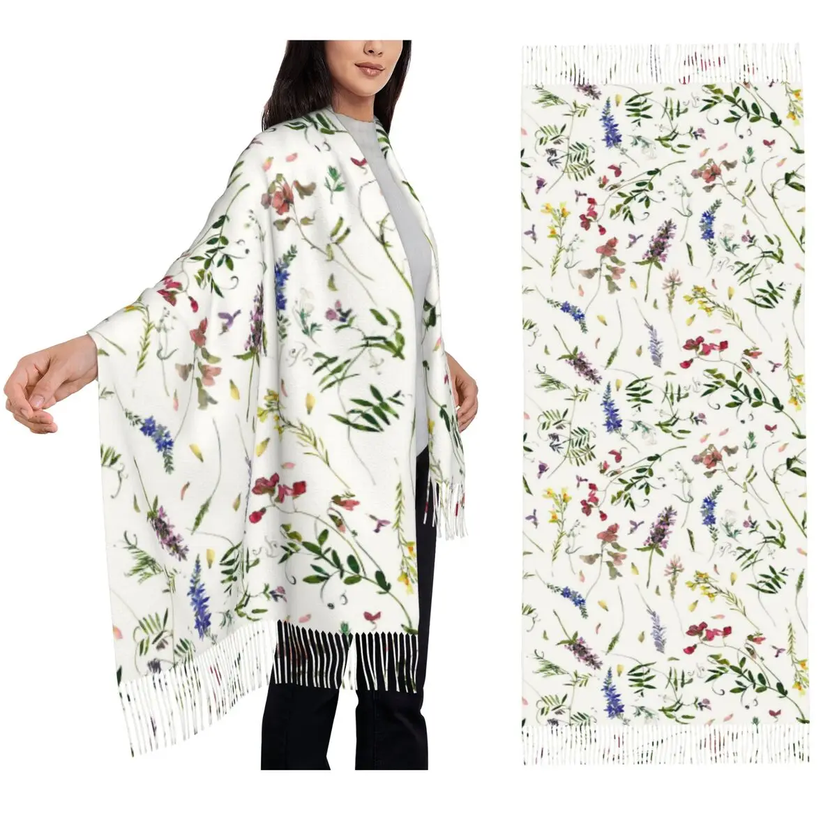 Шарф с полевыми цветами и травами в ботаническом саду, шарфы с кисточками, женские мягкие теплые шали и накидки, длинная осенне-зимняя шаль
Шарф с полевыми цветами и травами в ботаническом саду, шарфы с кисточками, женские мягкие теплые шали и накидки, длинная осенне-зимняя шаль