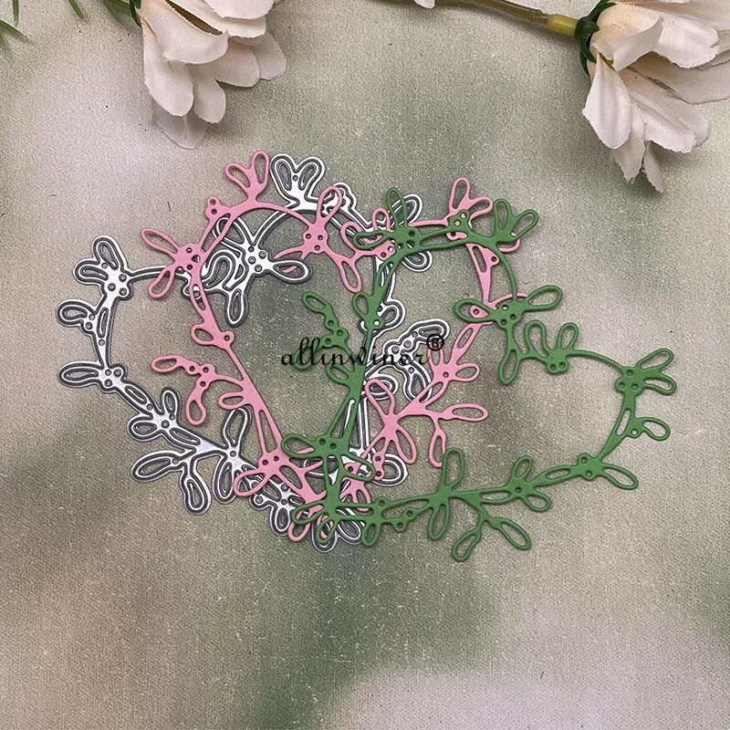 Металлические вырубные трафареты в форме цветочного сердца для скрапбукинга, альбомов, открыток и тиснения
Металлические вырубные трафареты в форме цветочного сердца для скрапбукинга, альбомов, открыток и тиснения