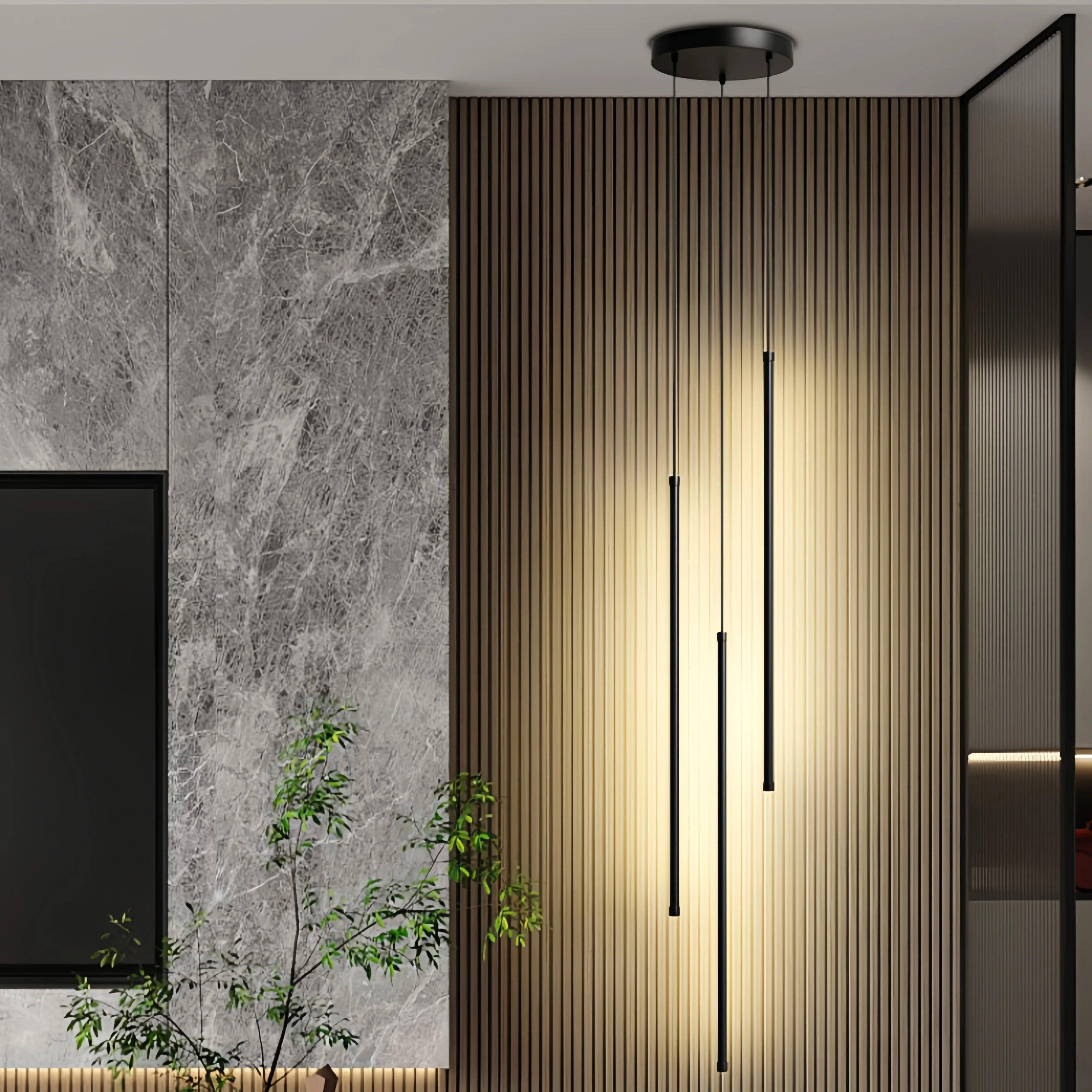 Straight Strip long Pendant Lamp Decorative Sofa Background angle lamp Creative Home Living Room dining room bedside lamps
Straight Strip long Pendant Lamp Decorative Sofa Background angle lamp Creative Home Living Room dining room bedside lamps
