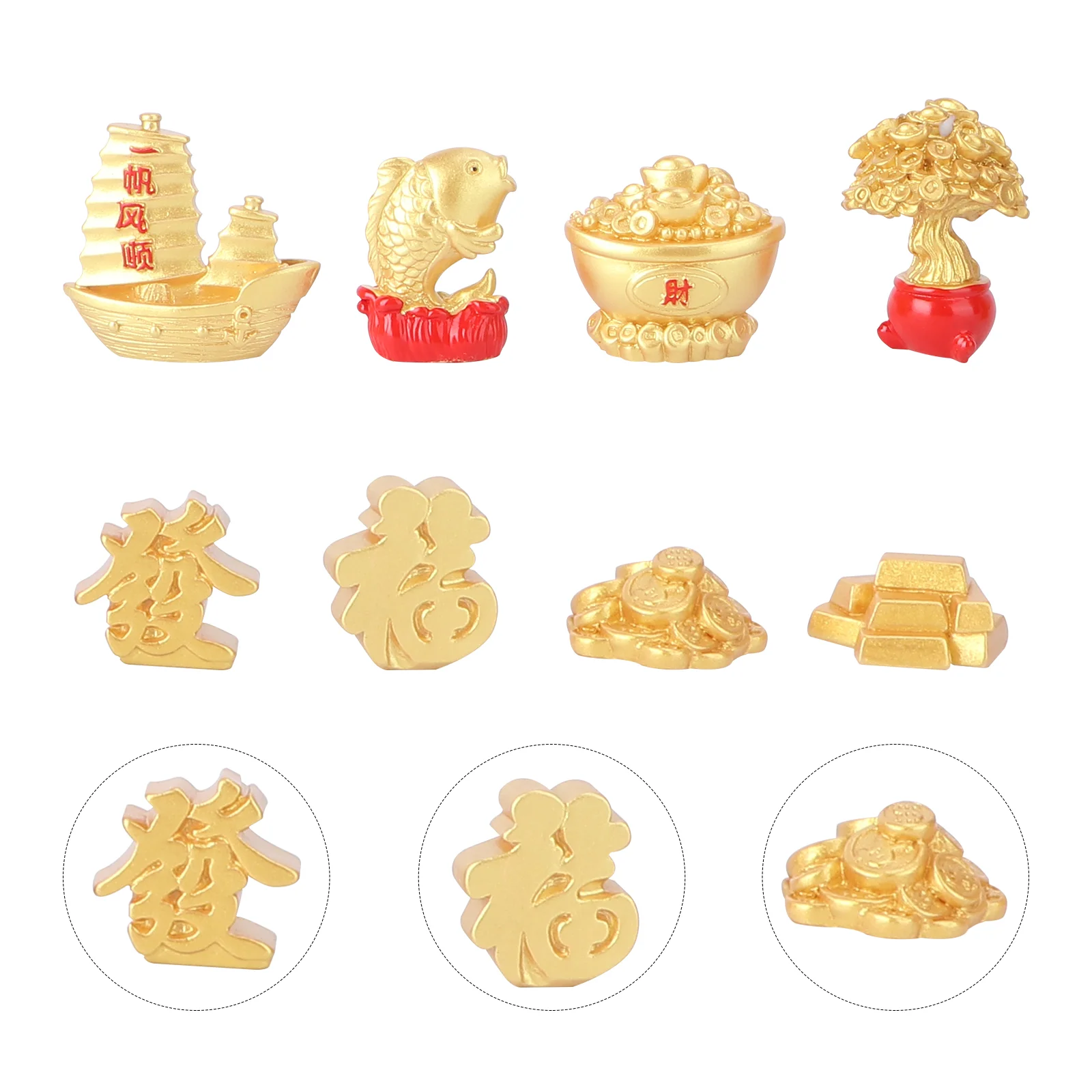 Chinese New Year Decorations Resin Auspicious Tree nament Zodiac Garden Party School Event Layout Gifts
Chinese New Year Decorations Resin Auspicious Tree nament Zodiac Garden Party School Event Layout Gifts