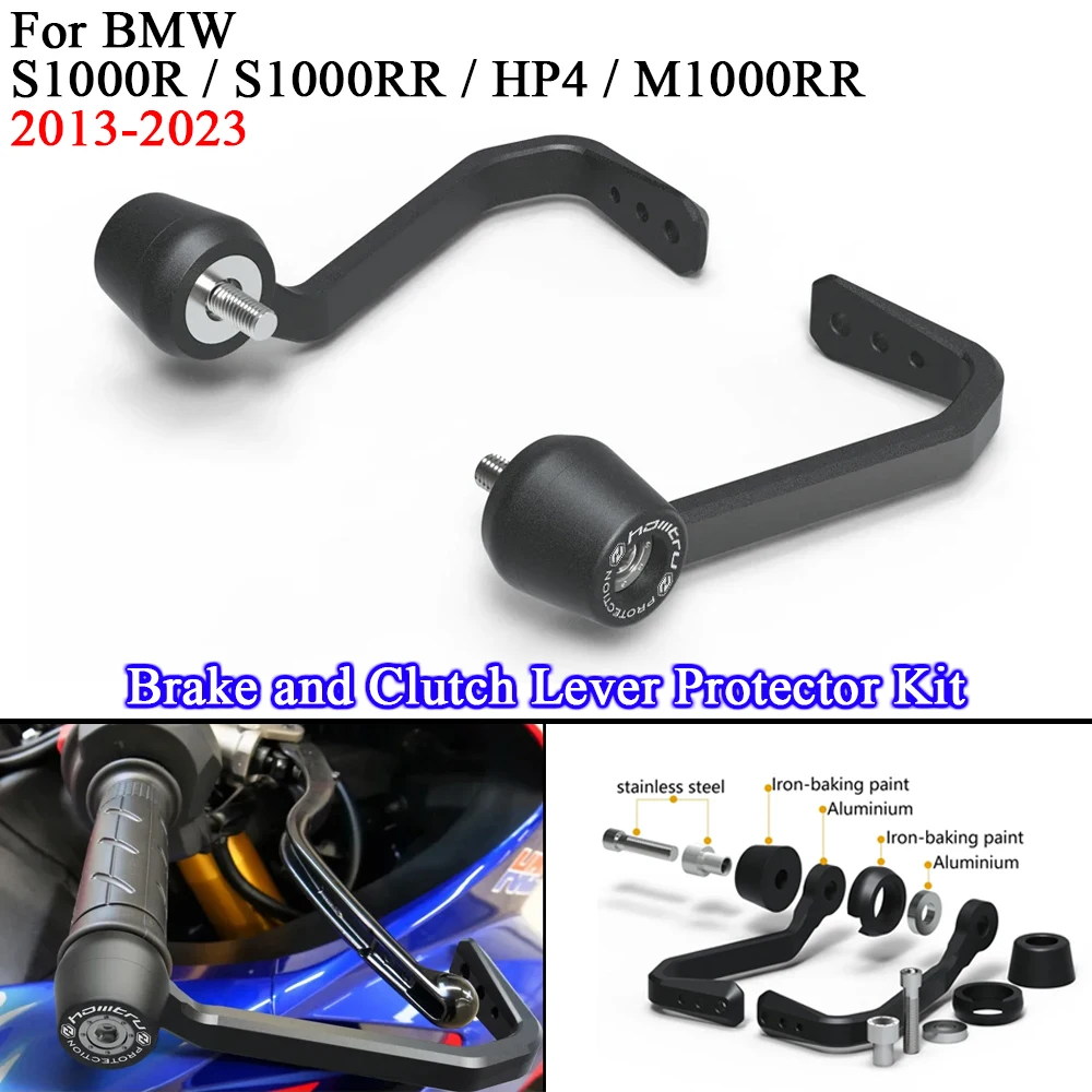 For BMW S1000R S1000RR HP4 M1000RR 2013-2023 Motorcycle Bar Ends Brake Clutch Lever Protector
For BMW S1000R S1000RR HP4 M1000RR 2013-2023 Motorcycle Bar Ends Brake Clutch Lever Protector