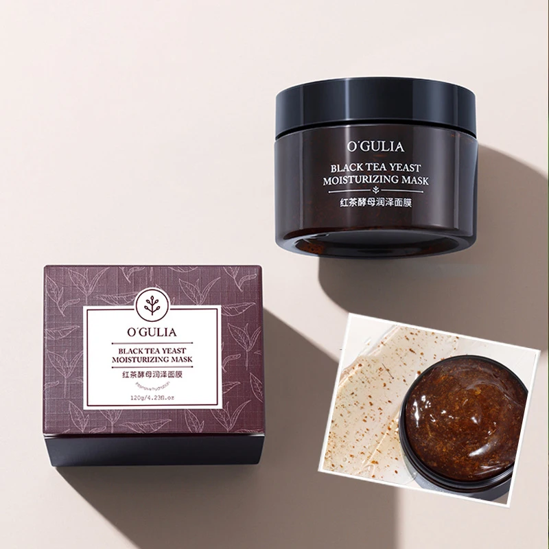 120g Black Tea Frozen Film Moisturizing Sleeping Facial Mask Cream Night Skin Care Moisturizing Brightening Yeast Essence Cream
120g Black Tea Frozen Film Moisturizing Sleeping Facial Mask Cream Night Skin Care Moisturizing Brightening Yeast Essence Cream