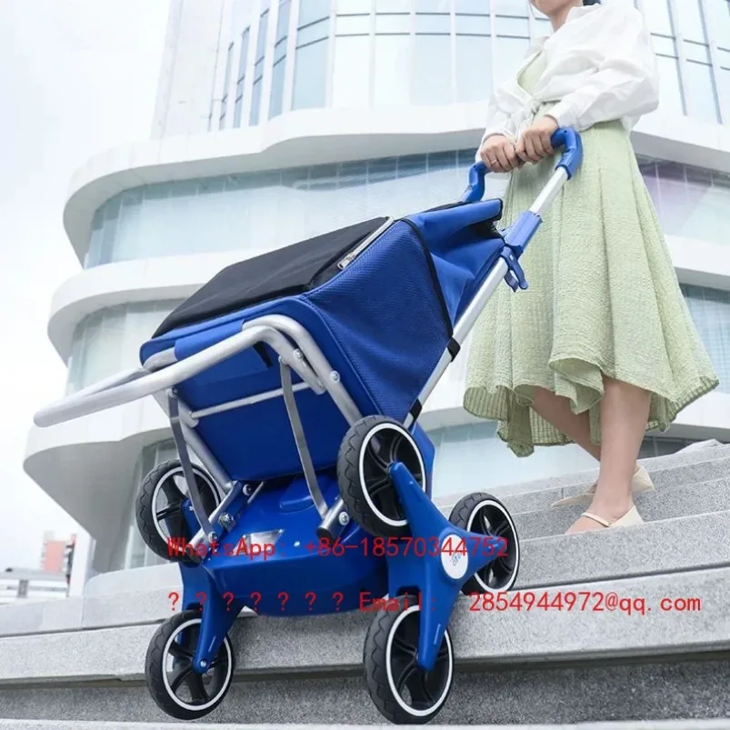 Domestic Folding Silent Outdoor Portable Shopping Cart Electric Stair Climbing Machine Storage Wheel Shopping Car Home Storage
Domestic Folding Silent Outdoor Portable Shopping Cart Electric Stair Climbing Machine Storage Wheel Shopping Car Home Storage