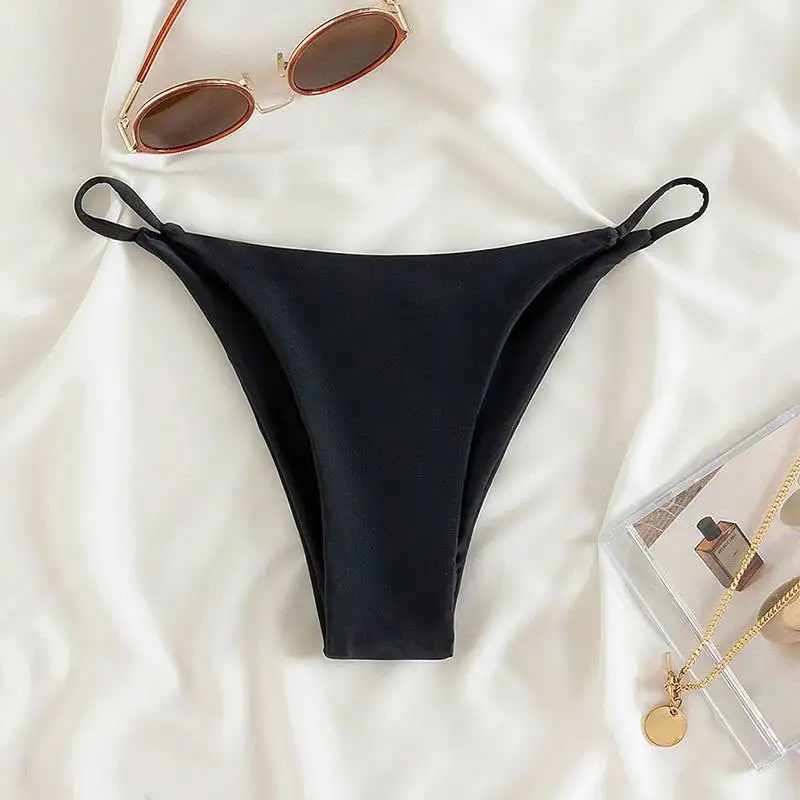 Pure Color Bikini Briefs High Waist Swimming Suits Women's Five-Quarter Length Nylon Fabric Swimwear New 2026 Cross-Border
Pure Color Bikini Briefs High Waist Swimming Suits Women's Five-Quarter Length Nylon Fabric Swimwear New 2026 Cross-Border