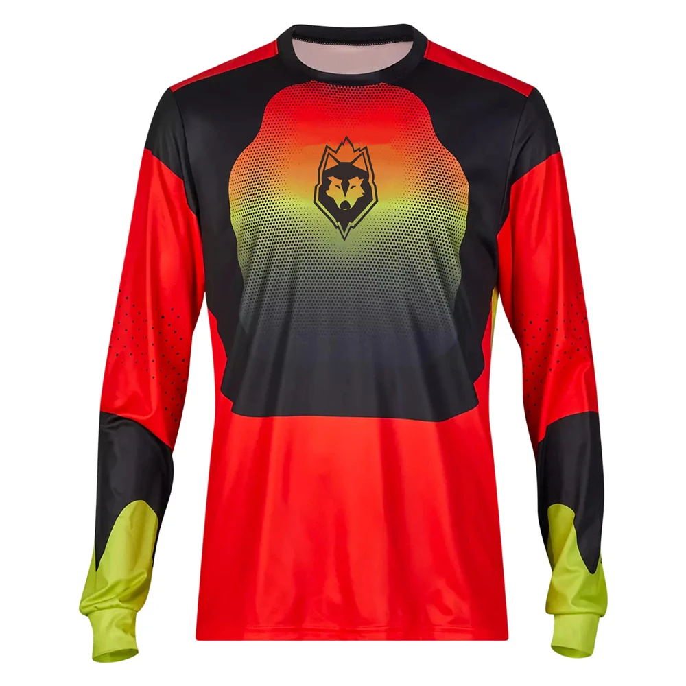 Red Yellow Ranger Revise Long Sleeve Shirt For Racing Motorcycle Speed Breathable Cycling Top Custom Men's Mountain Bike Shirt
Red Yellow Ranger Revise Long Sleeve Shirt For Racing Motorcycle Speed Breathable Cycling Top Custom Men's Mountain Bike Shirt