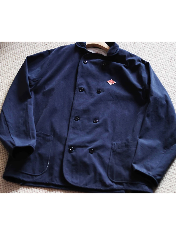 Pure Cotton Long Sve Jaet Collar Doll Collar Double Button Spring Autumn Color Retro Workwear ex Youth Faion
Pure Cotton Long Sve Jaet Collar Doll Collar Double Button Spring Autumn Color Retro Workwear ex Youth Faion