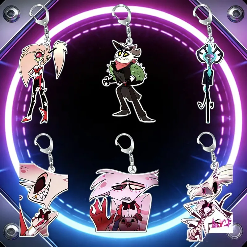 Оригинальный акриловый брелок-подвеска ручной работы с персонажами Hazbin Hotel Sinister Stars, милый мультяшный аниме-брелок, игрушка-подарок, 5 см
Оригинальный акриловый брелок-подвеска ручной работы с персонажами Hazbin Hotel Sinister Stars, милый мультяшный аниме-брелок, игрушка-подарок, 5 см