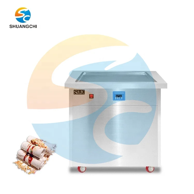 Square Pans Fried Ice Cream Rolls Making Machine Commercial Ice Cream Machine Cream Roll Ice Maker
Square Pans Fried Ice Cream Rolls Making Machine Commercial Ice Cream Machine Cream Roll Ice Maker