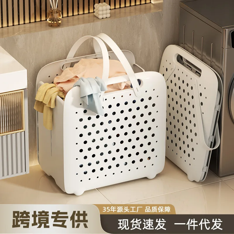 Household Large Laundry Basket Foldable Breathable Dirty Clothes Storage Basket Bathroom Clothes Folding Dirty Clothes Basket
Household Large Laundry Basket Foldable Breathable Dirty Clothes Storage Basket Bathroom Clothes Folding Dirty Clothes Basket