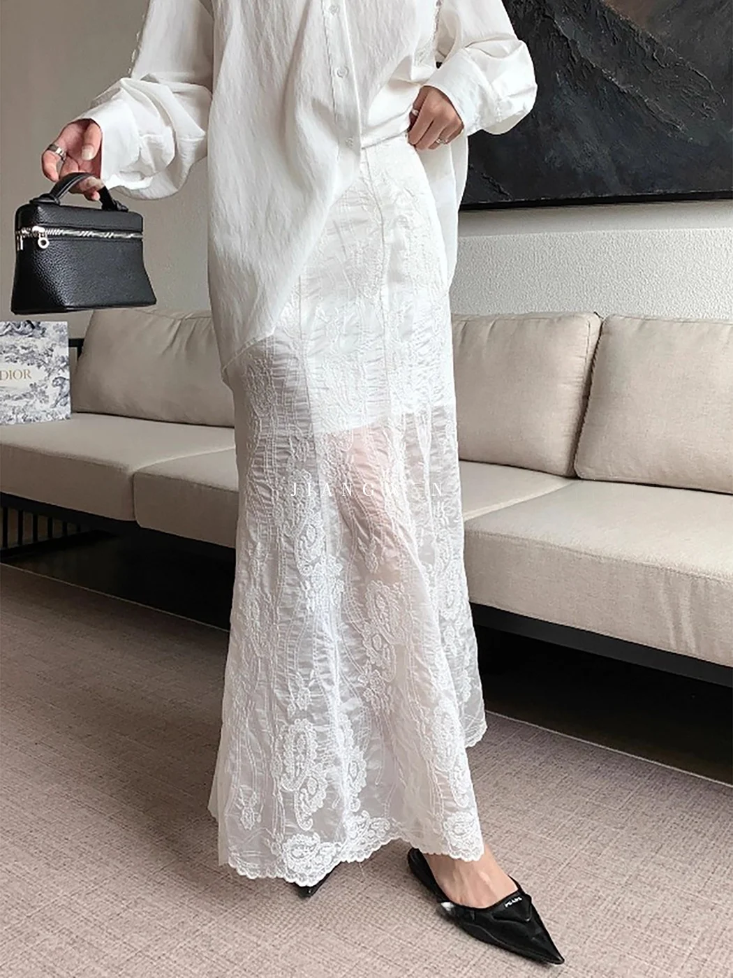 Elegant Lace Mermaid Skirt Lightweight Slim Fit Polyester Fiber Travel Date Suitable High Waist Fish Tail Skirt
Elegant Lace Mermaid Skirt Lightweight Slim Fit Polyester Fiber Travel Date Suitable High Waist Fish Tail Skirt
