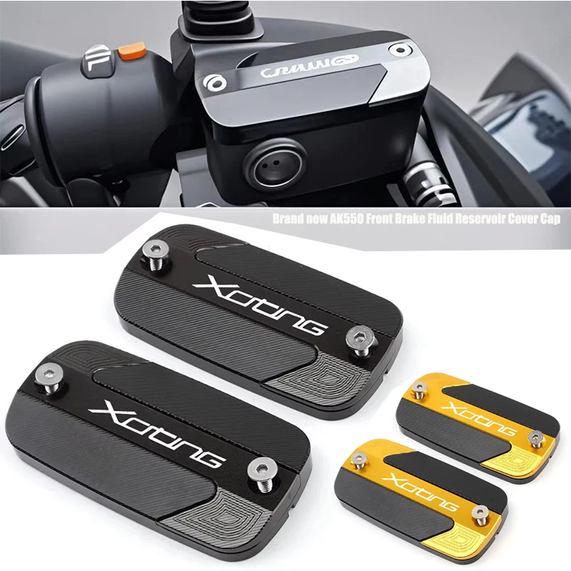 For KYMCO XCITING 250 300 350 400 400S 500 S400 Motorcycle High quality CNC Front Brake Reservoir Cover Fluid Tank Oil Cap
For KYMCO XCITING 250 300 350 400 400S 500 S400 Motorcycle High quality CNC Front Brake Reservoir Cover Fluid Tank Oil Cap