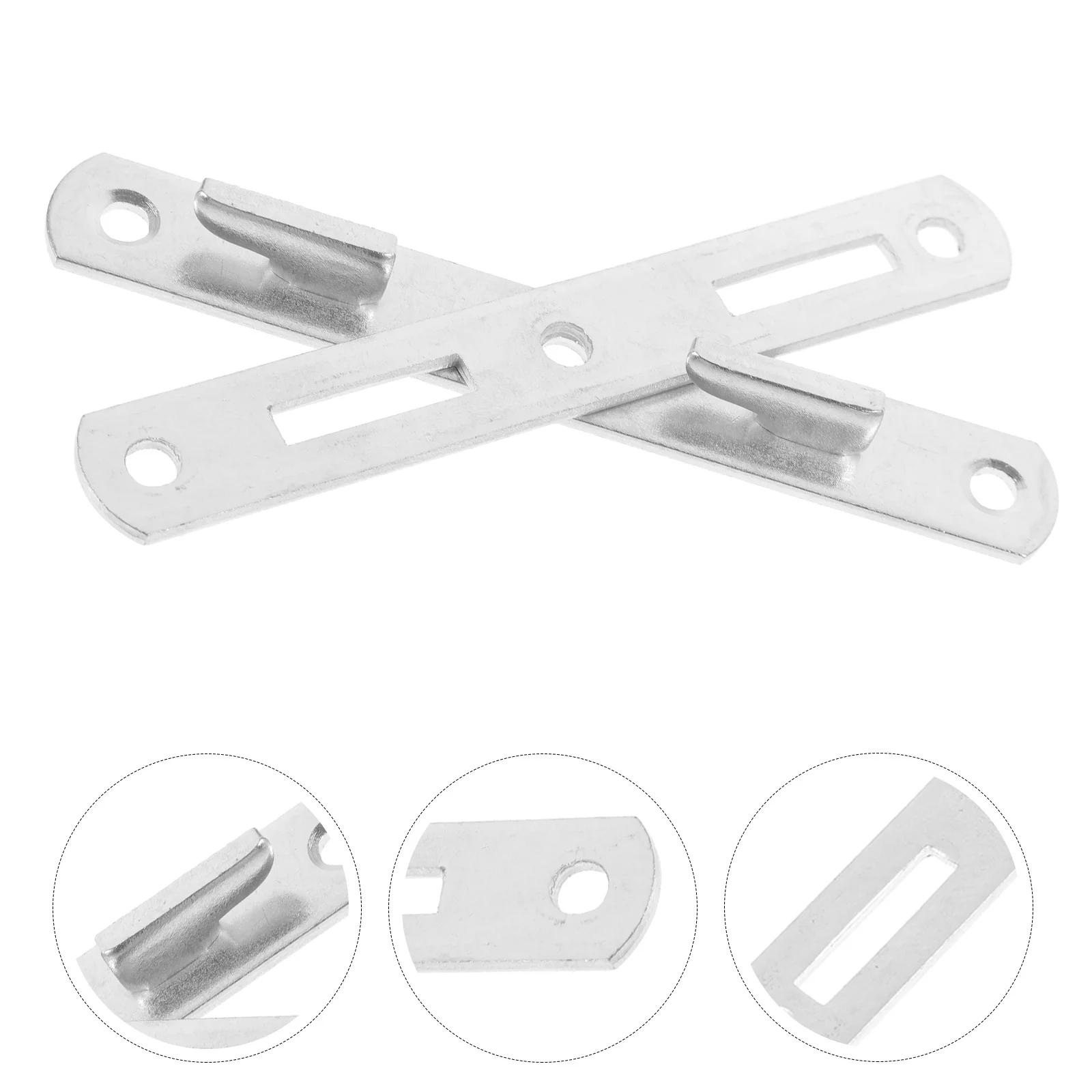 4pcs Bed Rail Connecting Fittings Iron Material Bed Frame Brackets For Furniture Replacement Thickened Hinge Buckle Metal
4pcs Bed Rail Connecting Fittings Iron Material Bed Frame Brackets For Furniture Replacement Thickened Hinge Buckle Metal