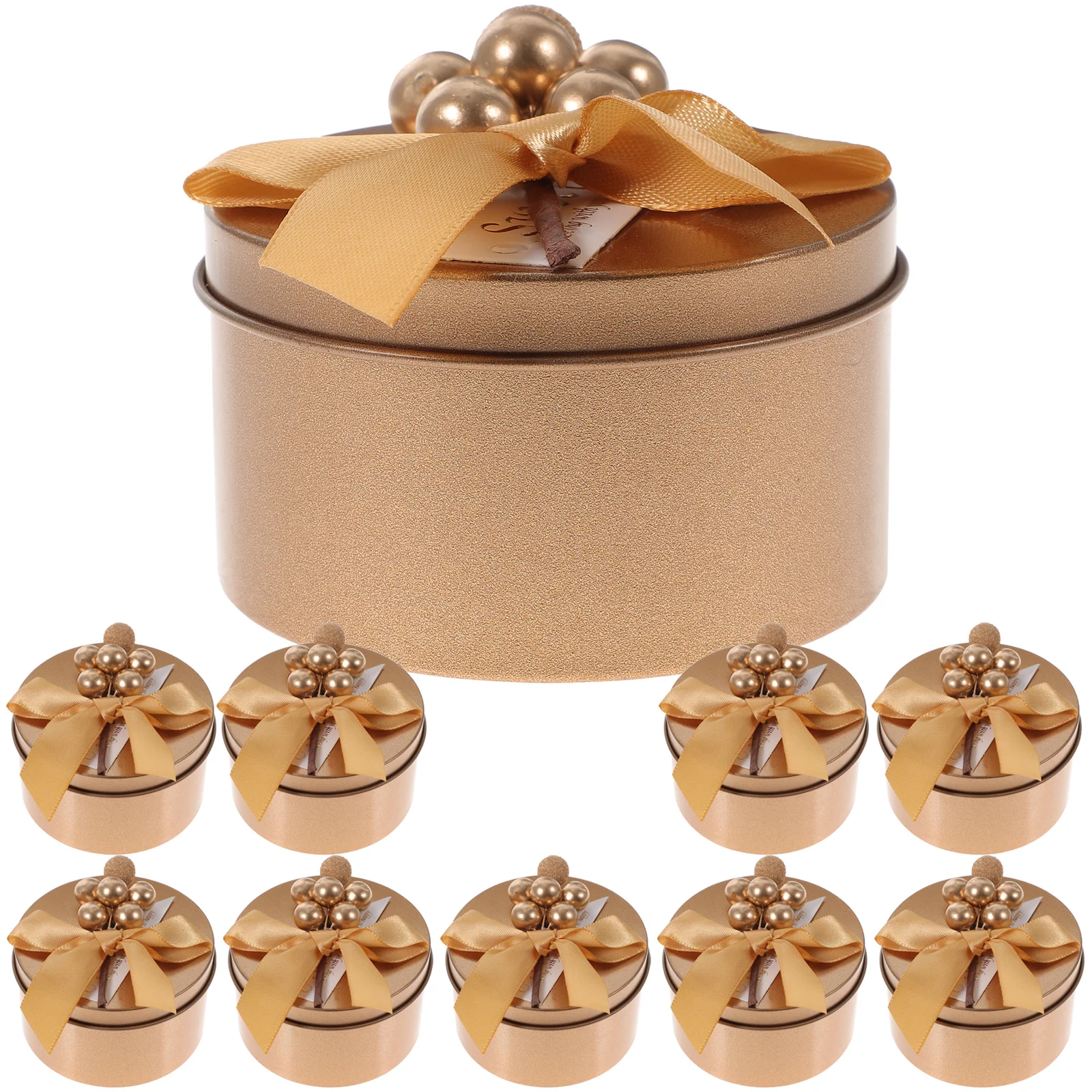 10 Pcs Tinplate Candy Box Wedding Boxes Decor Holder Iron Gift Package Food Containers with Lids
10 Pcs Tinplate Candy Box Wedding Boxes Decor Holder Iron Gift Package Food Containers with Lids