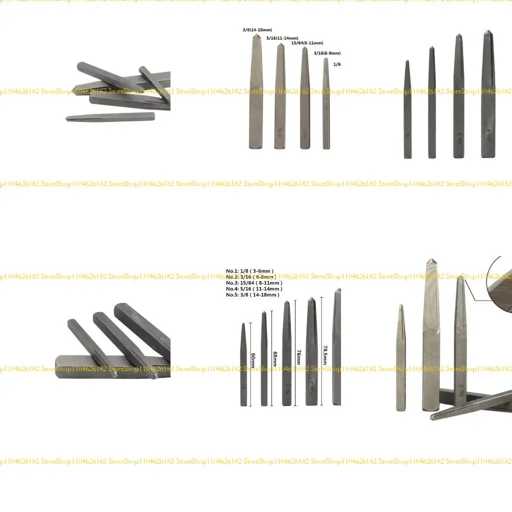 Q2Q4 5pcs Screw Extraction for 3/16" to 5/8" Studs Easily Remove Stripped Screws and Bolts
Q2Q4 5pcs Screw Extraction for 3/16" to 5/8" Studs Easily Remove Stripped Screws and Bolts